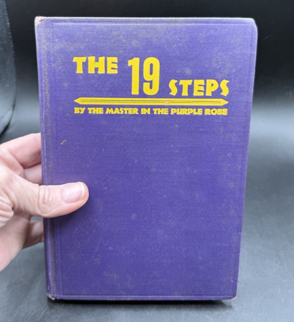 19 Steps The Nineteen Steps by the Master in the Purple Robe 1940 Rare!